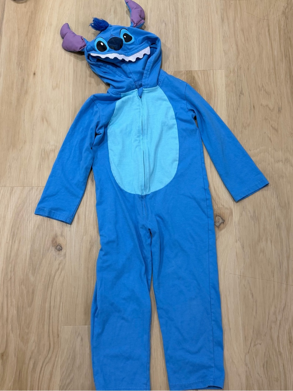 Disney Stitch zip up coveralls size 6 - Picture 3 of 5